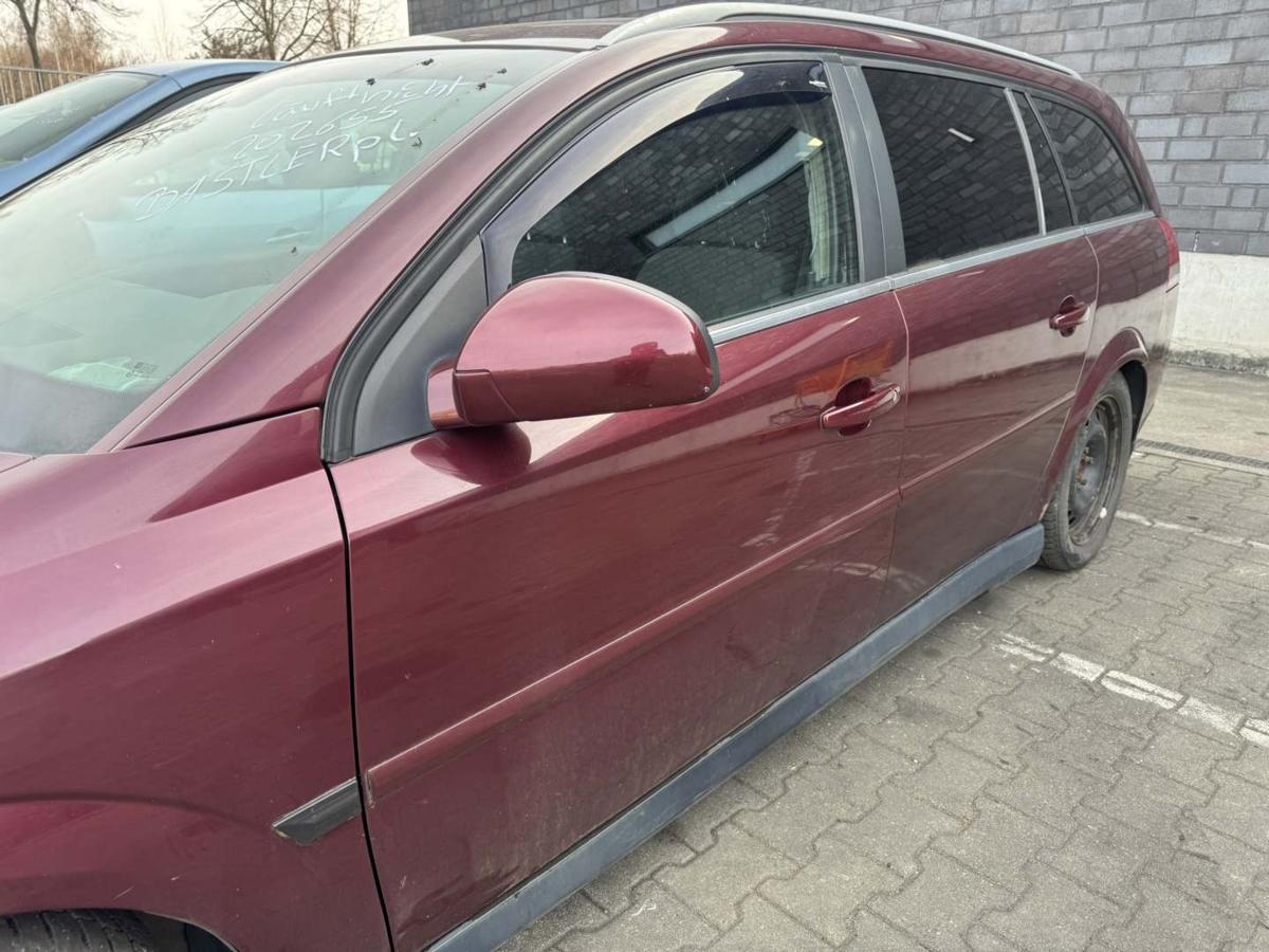 Opel Vectra C original T&uuml;r vorn links Z594 Rubinrot Rohbau Bj.2005